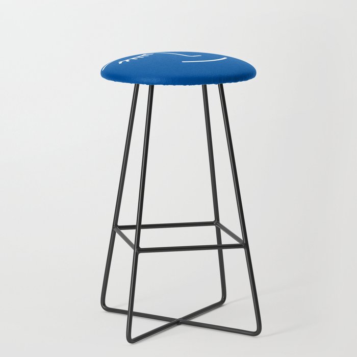 Wink (Sapphire Blue) Stool Gallery Image 1