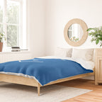 Wink (Sapphire Blue) Duvet Cover Gallery Image 2