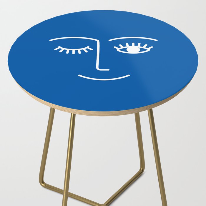 Wink (Sapphire Blue) Side Table Gallery Image 2