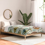 Vintage Color Block Fish Comforter Gallery Image 2