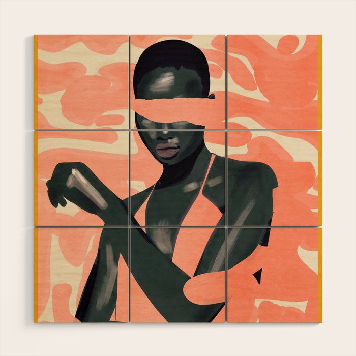 Girl Portrait 30 Wood Wall Art Gallery Image 1