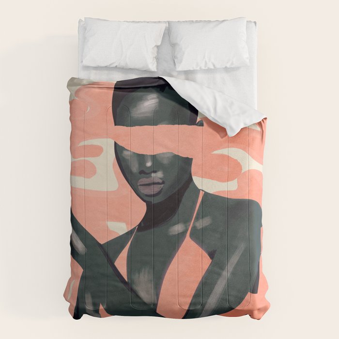 Girl Portrait 30 Comforter Gallery Image 6