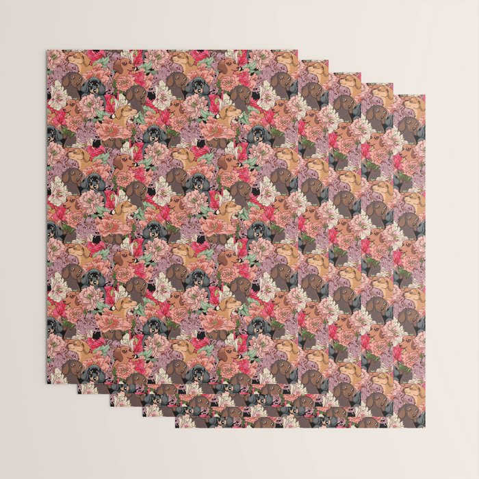 Because Dachshund Wrapping Paper Gallery Image 3