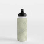 calming essentials Curved Lines soft sage Water Bottle Gallery Image 3