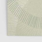 calming essentials Curved Lines soft sage Poster Gallery Image 3