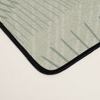 calming essentials Curved Lines soft sage Desk Mat Gallery Image 4