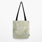 calming essentials Curved Lines soft sage Tote Bag Gallery Image 2