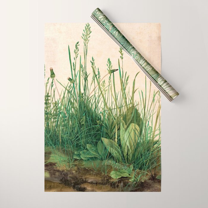 Albrecht Dürer The Great Piece of Turf ,1503 Wrapping Paper Gallery Image 1
