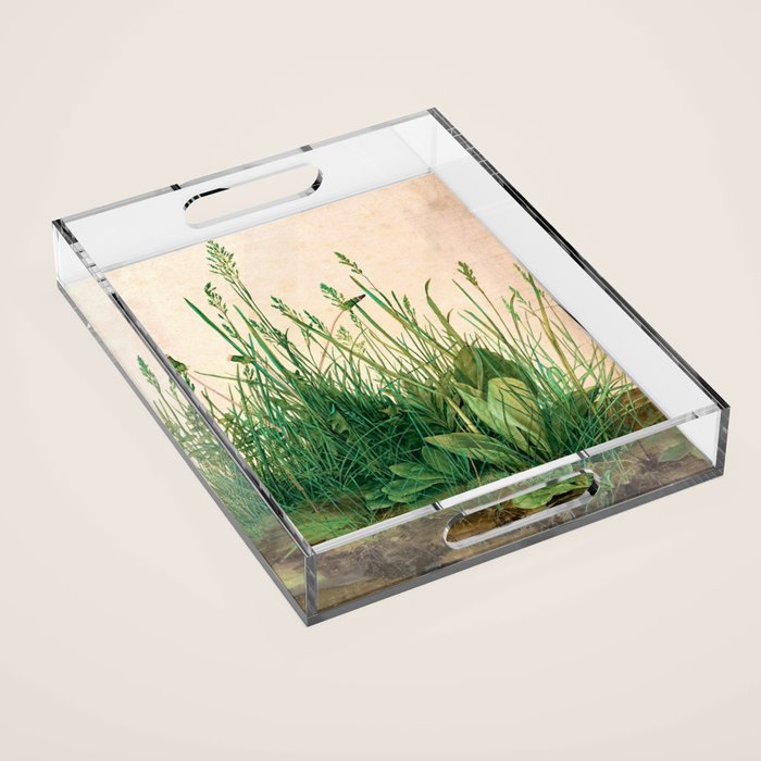 Albrecht Dürer The Great Piece of Turf ,1503 Acrylic Tray Gallery Image 1