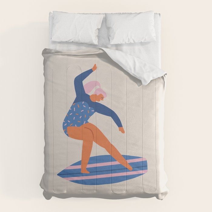 Surf girl Comforter Gallery Image 6