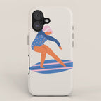Surf girl iPhone Case Gallery Image 1