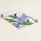 Purple Iris Yoga Mat Gallery Image 2