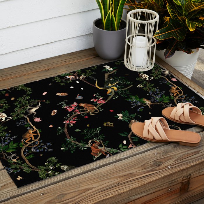 Monkey World Outdoor Rug Gallery Image 2