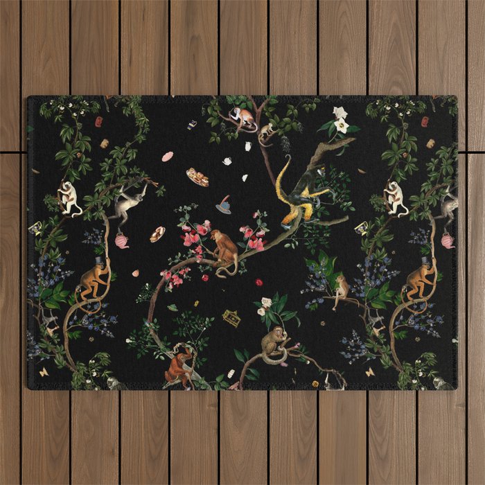 Monkey World Outdoor Rug Gallery Image 1