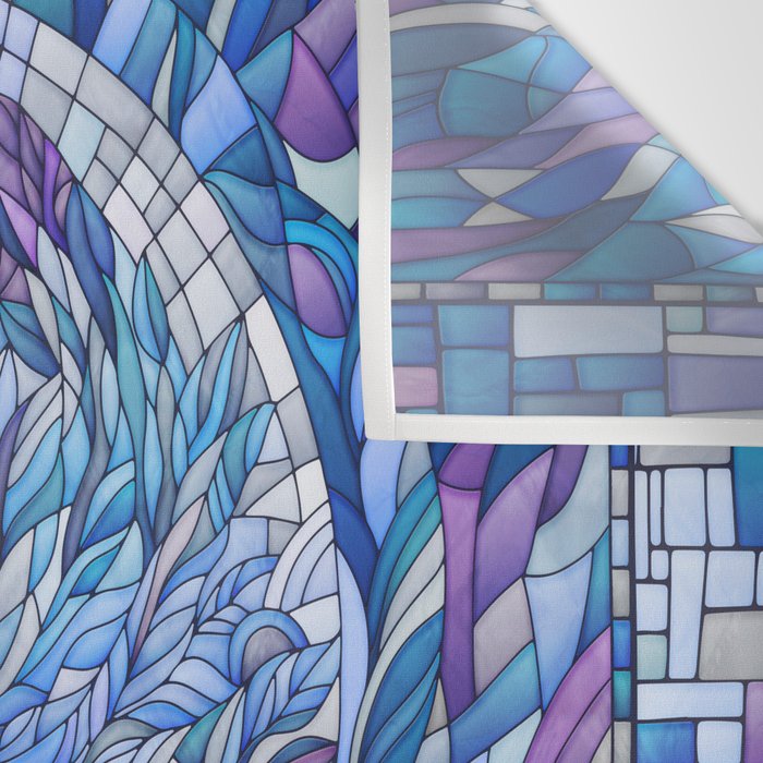 Purple Tree of Tranquility Wall Tapestry Gallery Image 3