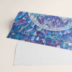 Purple Tree of Tranquility Wrapping Paper Gallery Image 2