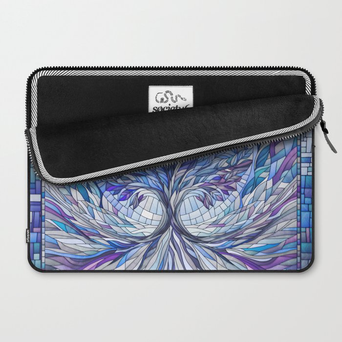 Purple Tree of Tranquility Laptop Sleeve Gallery Image 2
