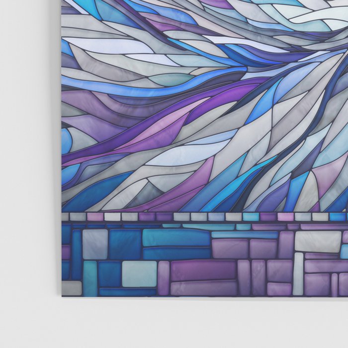 Purple Tree of Tranquility Poster Gallery Image 3