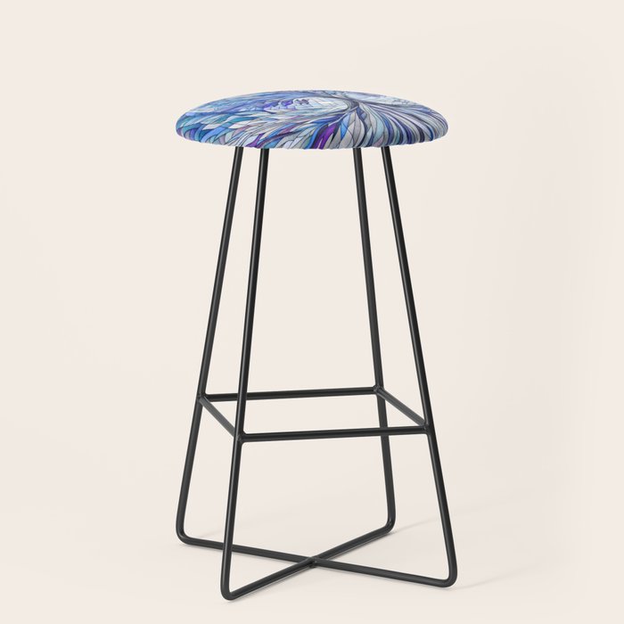 Purple Tree of Tranquility Stool Gallery Image 1
