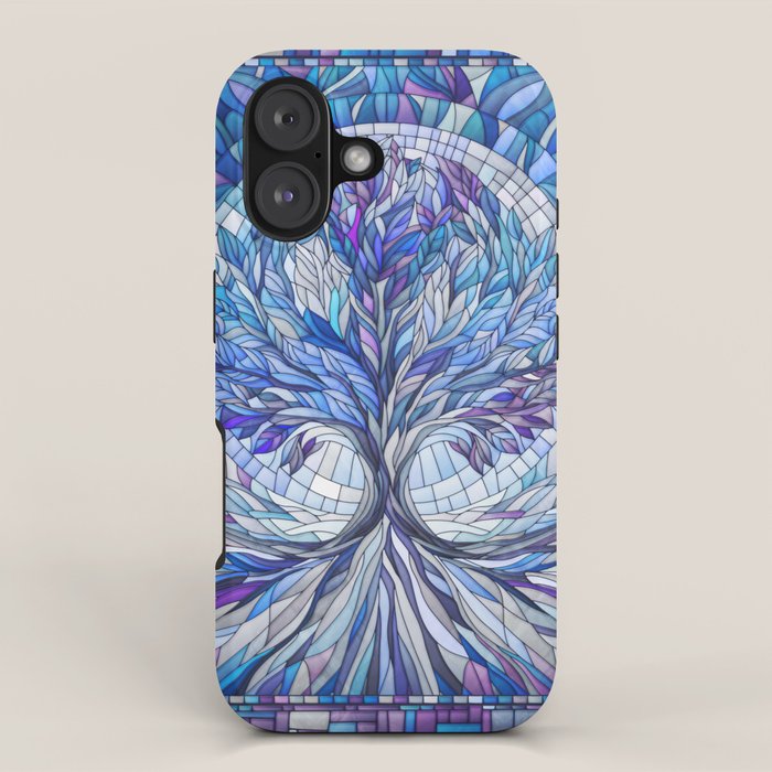 Purple Tree of Tranquility iPhone Case Gallery Image 1