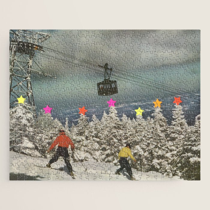 Drunk Skiing Jigsaw Puzzle Gallery Image 1