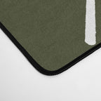 Mudcloth II (Olive Green) Desk Mat Gallery Image 4