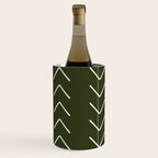 Mudcloth II (Olive Green) Wine Chiller Gallery Image 2