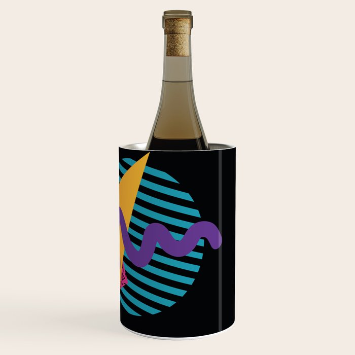 Memphis Pattern 29 / 80s - 90s Retro Wine Chiller Gallery Image 3