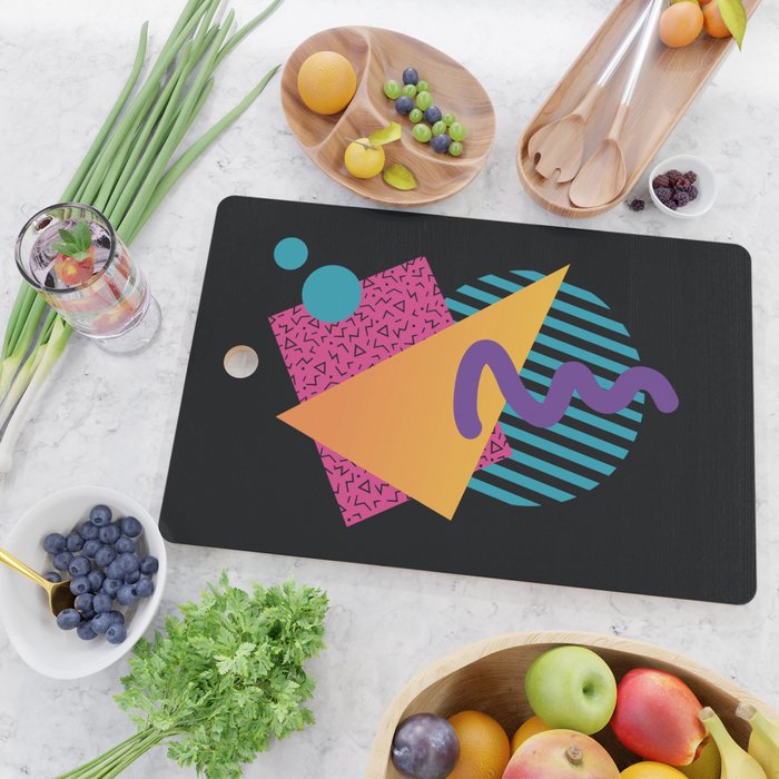 Memphis Pattern 29 / 80s - 90s Retro Cutting Board Gallery Image 2