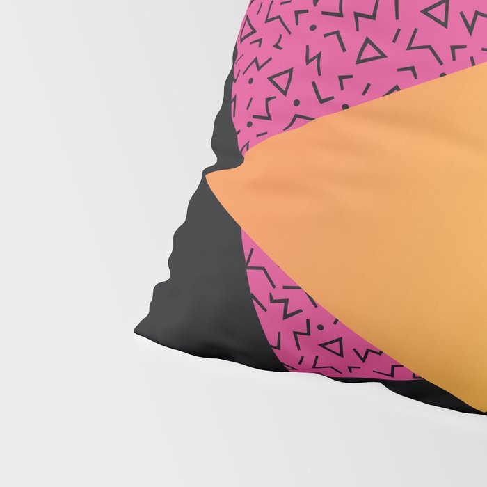 Memphis Pattern 29 / 80s - 90s Retro Pillow Sham Gallery Image 4