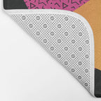 Memphis Pattern 29 / 80s - 90s Retro Bath Mat Gallery Image 2