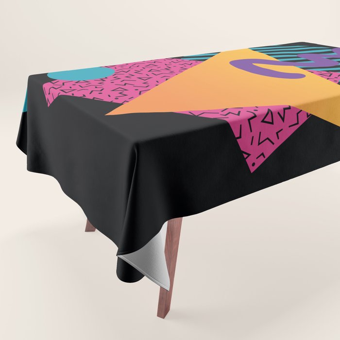 Memphis Pattern 29 / 80s - 90s Retro Tablecloth Gallery Image 1