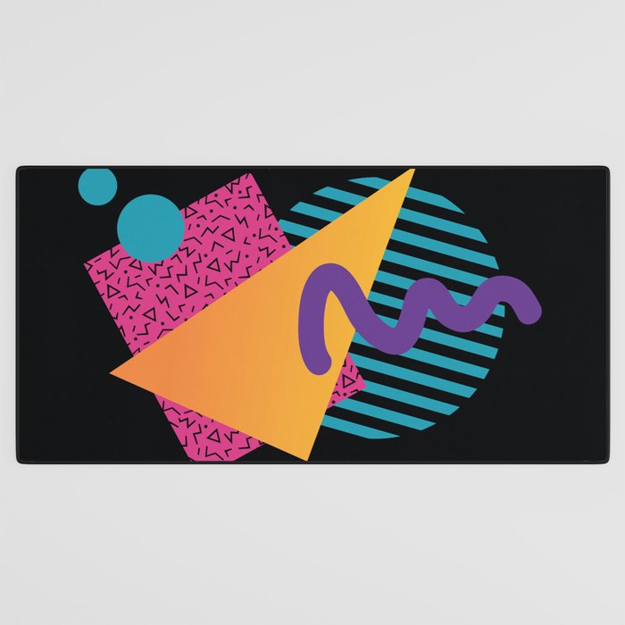 Memphis Pattern 29 / 80s - 90s Retro Desk Mat Gallery Image 3