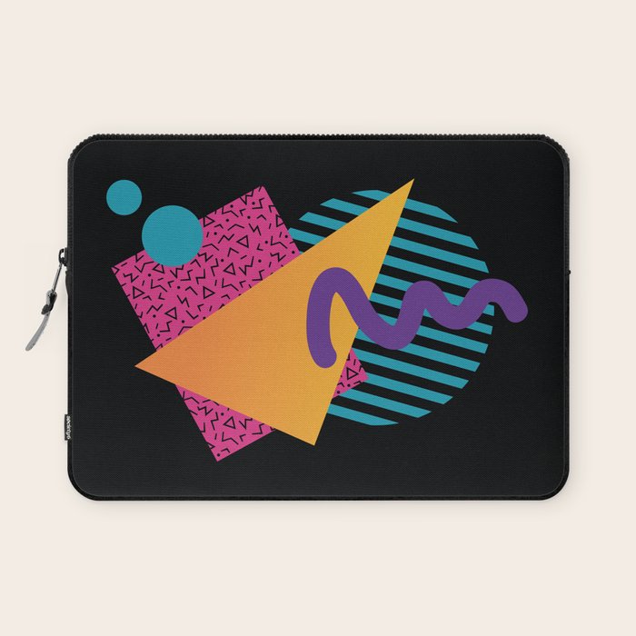 Memphis Pattern 29 / 80s - 90s Retro Laptop Sleeve Gallery Image 1