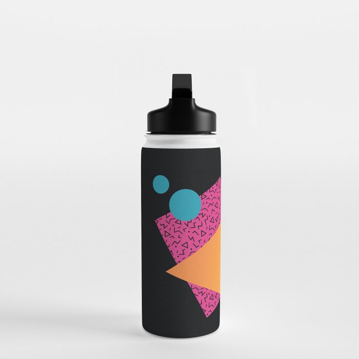 Memphis Pattern 29 / 80s - 90s Retro Water Bottle Gallery Image 3