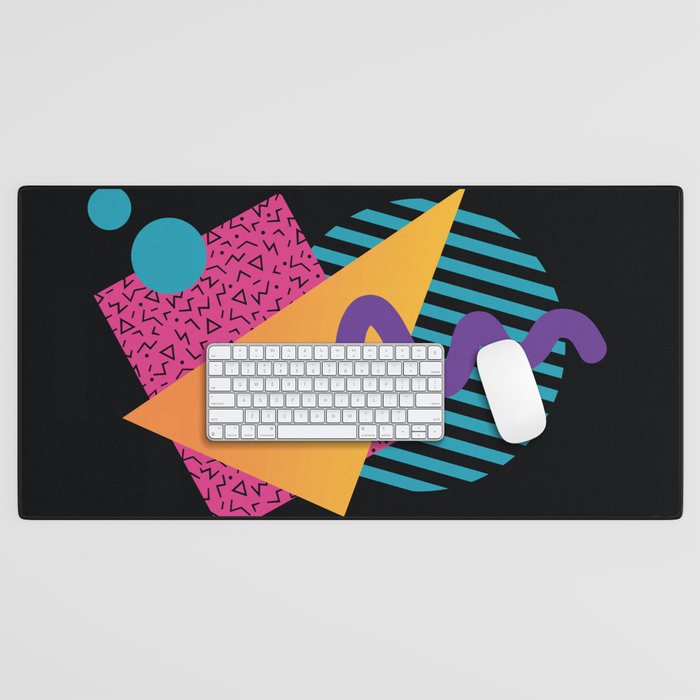 Memphis Pattern 29 / 80s - 90s Retro Desk Mat Gallery Image 1