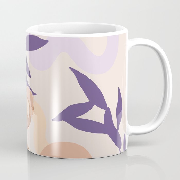 Large pink flowers MP3 Coffee Mug Gallery Image 1