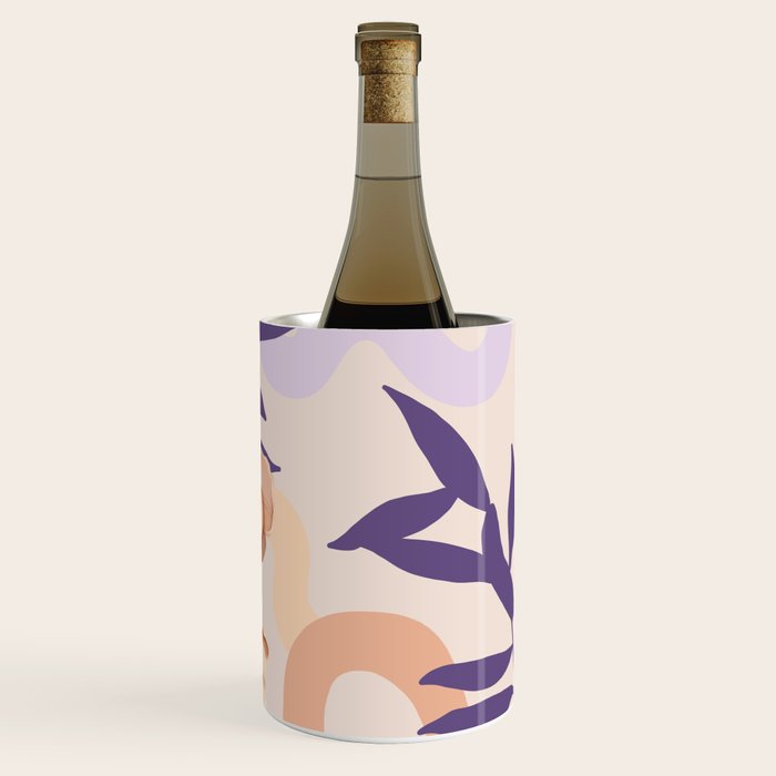 Large pink flowers MP3 Wine Chiller Gallery Image 3