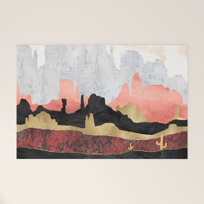 Distant Desert Welcome Mat Gallery Image 1