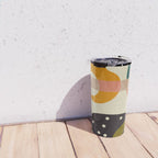 mid modern geometric minimal Travel Mug Gallery Image 4