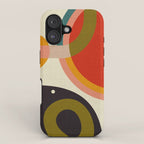 mid modern geometric minimal iPhone Case Gallery Image 1