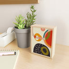mid modern geometric minimal Mini Art Print Gallery Image 2