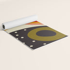 mid modern geometric minimal Yoga Mat Gallery Image 2