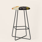 mid modern geometric minimal Stool Gallery Image 1