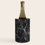 Gustave Dore - Chaos watches as the Rebel Angels are thrown into Hell (Milton's Paradise Lost) Wine Chiller Gallery Image 1