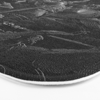 Gustave Dore - Chaos watches as the Rebel Angels are thrown into Hell (Milton's Paradise Lost) Bath Mat Gallery Image 3