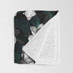 Botanical Night Throw Blanket Gallery Image 3