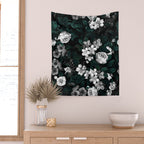 Botanical Night Wall Tapestry Gallery Image 2