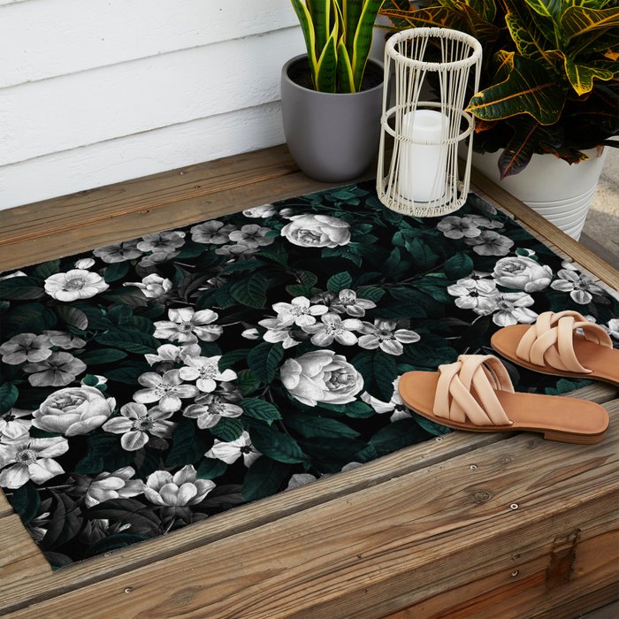 Botanical Night Outdoor Rug Gallery Image 2