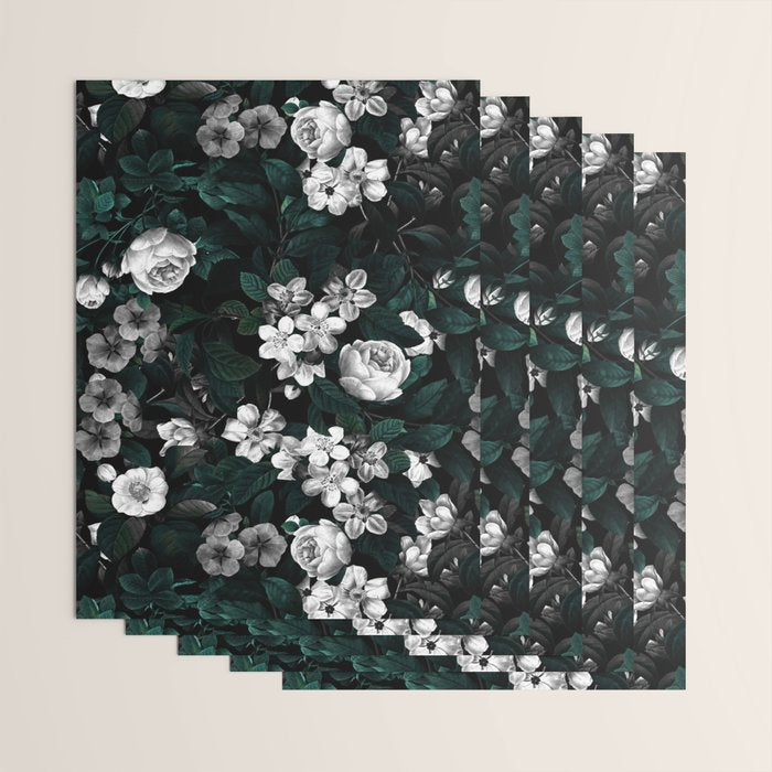 Botanical Night Wrapping Paper Gallery Image 3